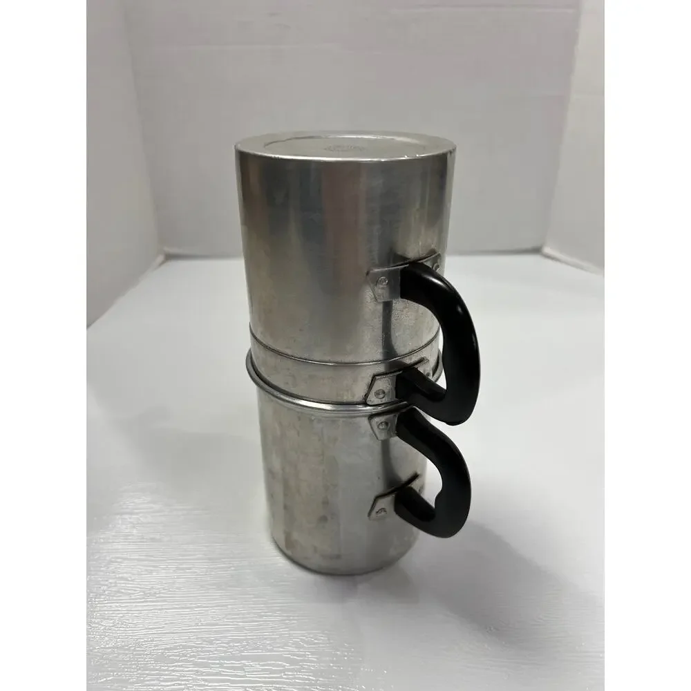 Tazze Stovetop Neapolitan Flip Drip Coffee Maker Espresso Maker Vintage ITALY